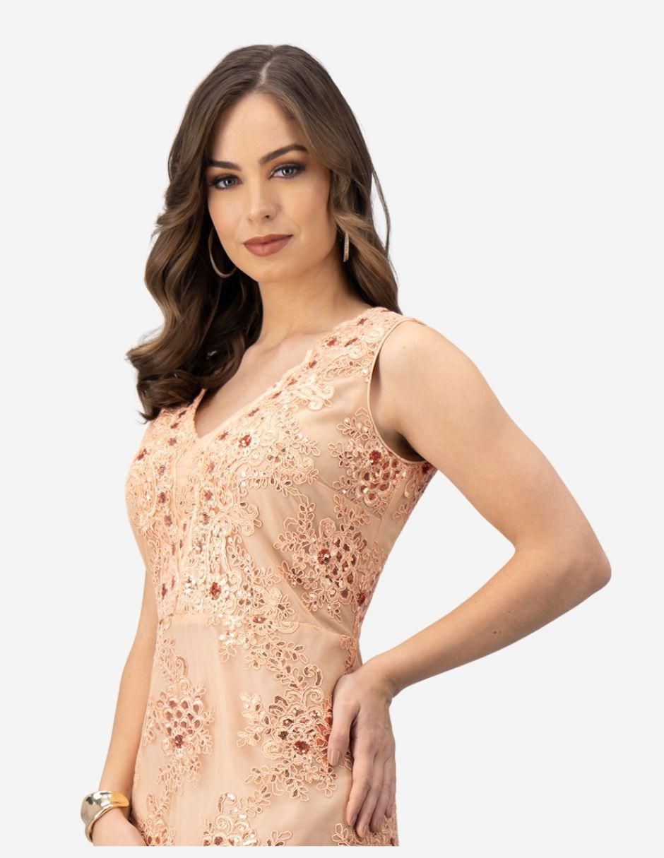 Vestido a la rodilla casual para mujer 6