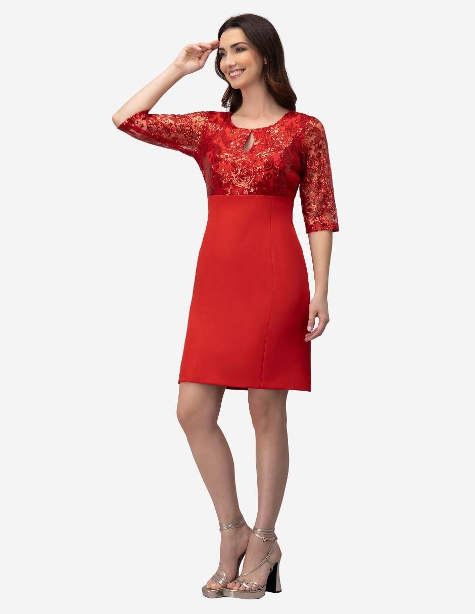 Vestido 3/4 casual para mujer
