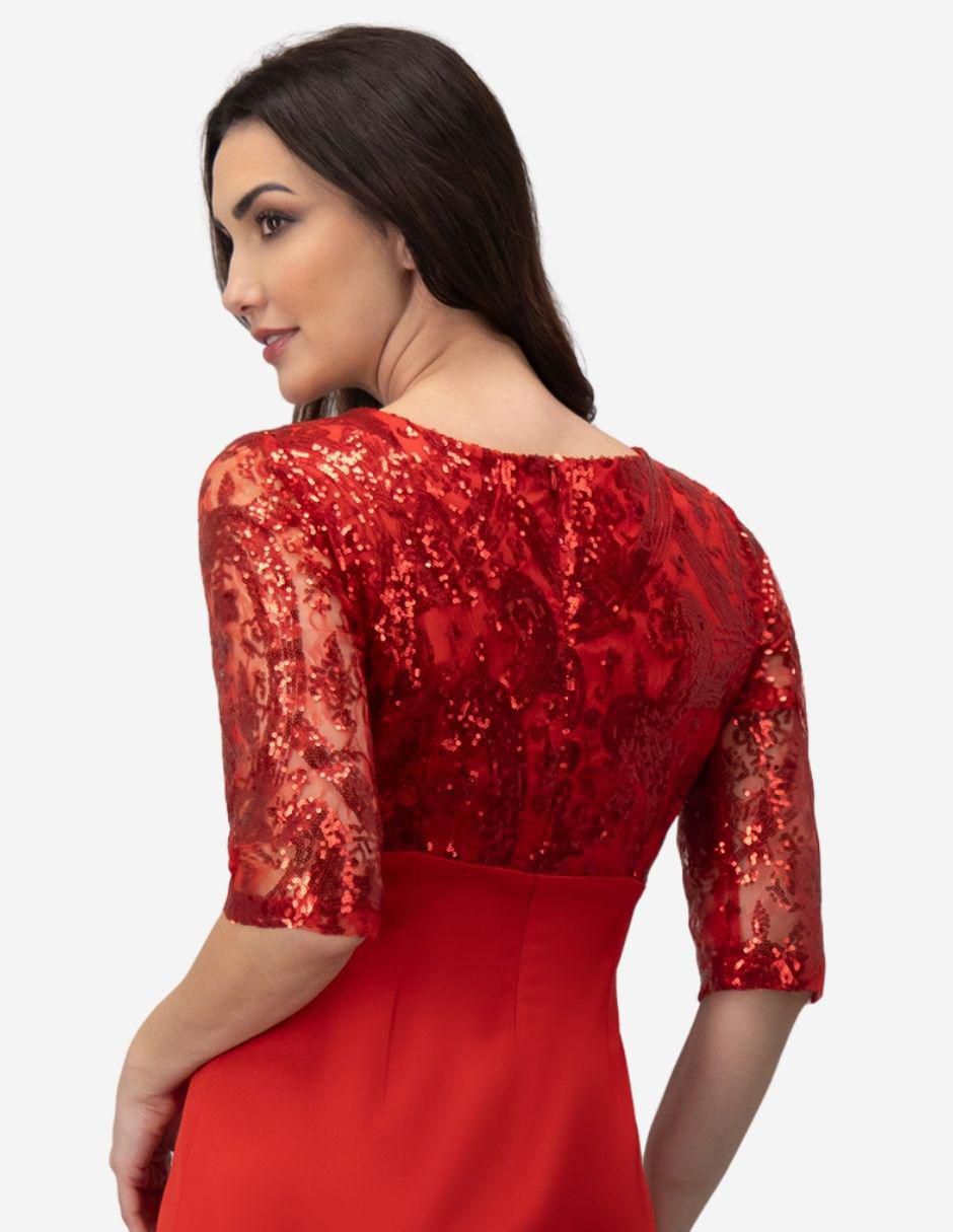 Vestido 3/4 casual para mujer