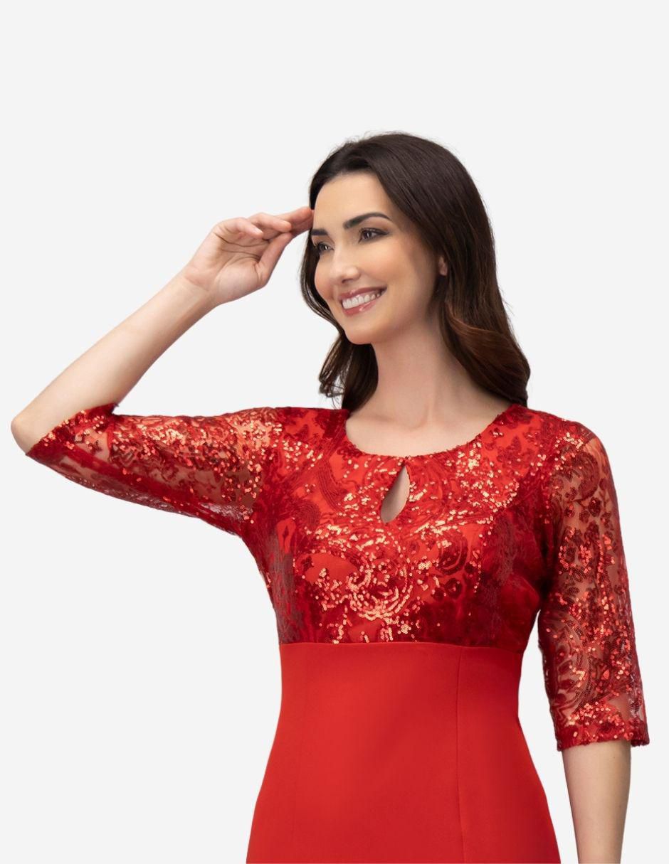 Vestido 3/4 casual para mujer