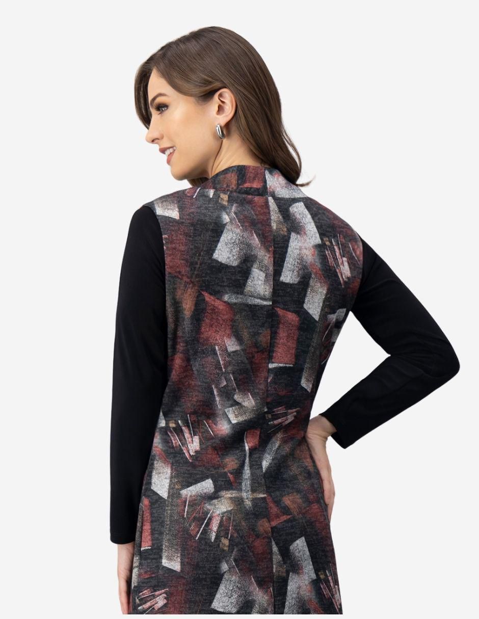 Vestido a la rodilla casual para mujer