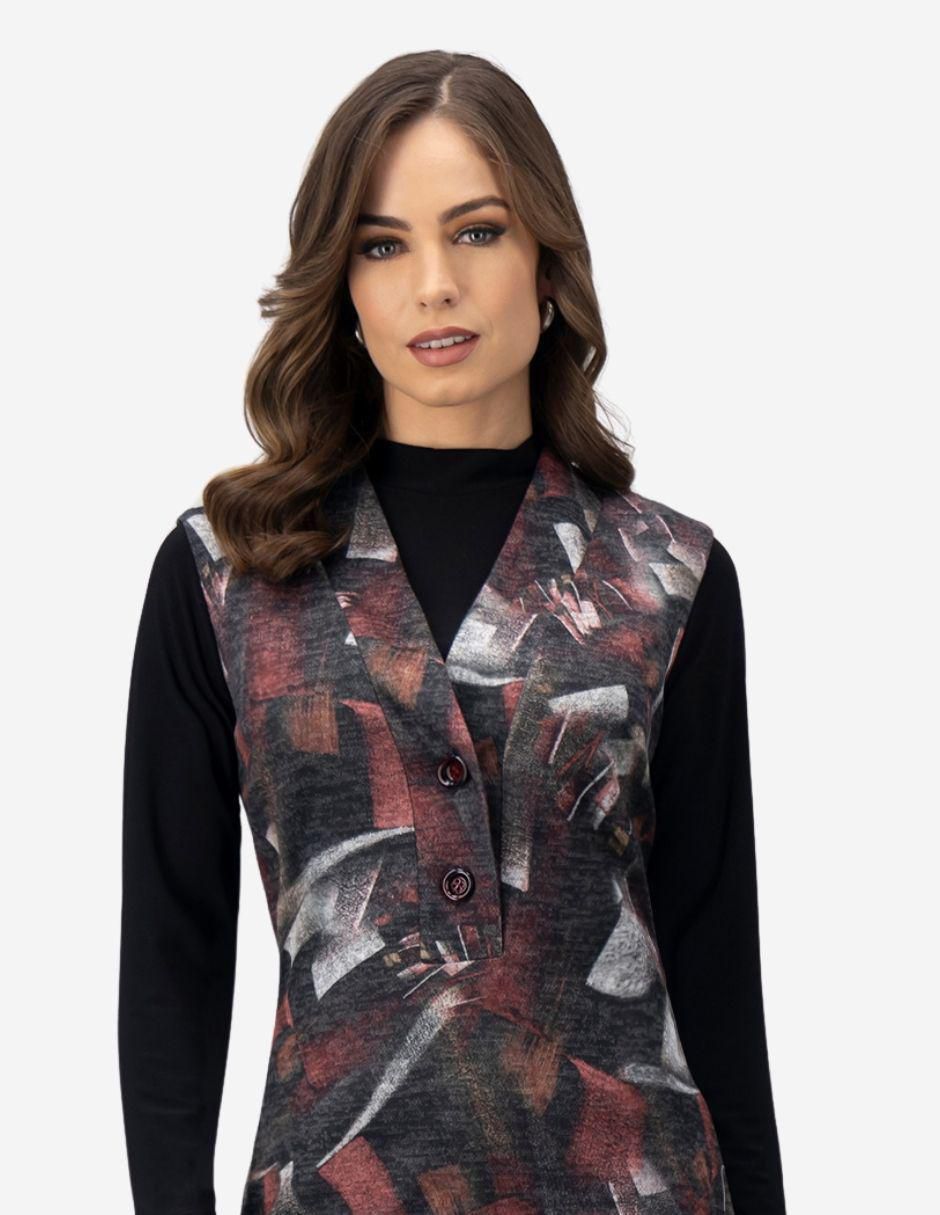 Vestido a la rodilla casual para mujer