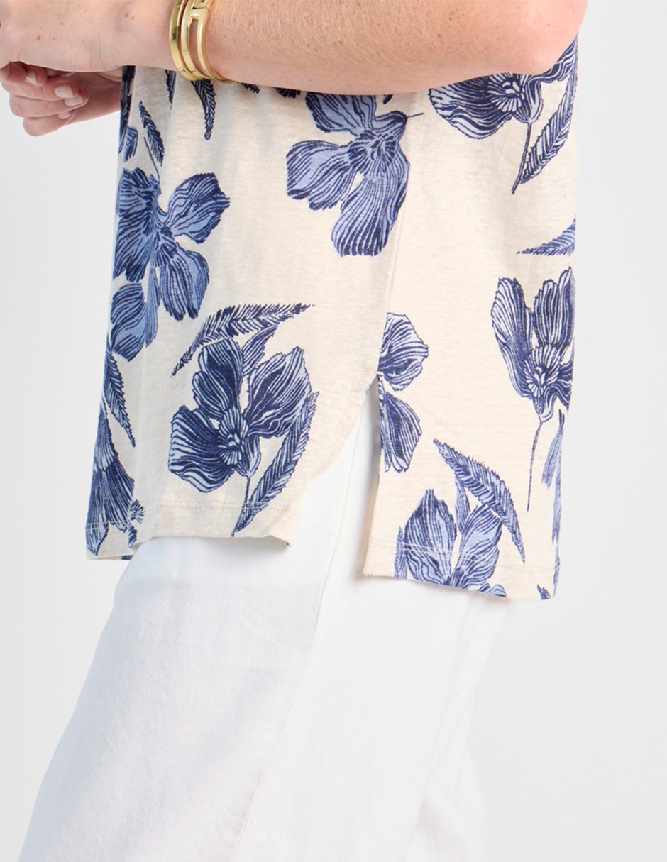 Blusa manga corta para mujer 7