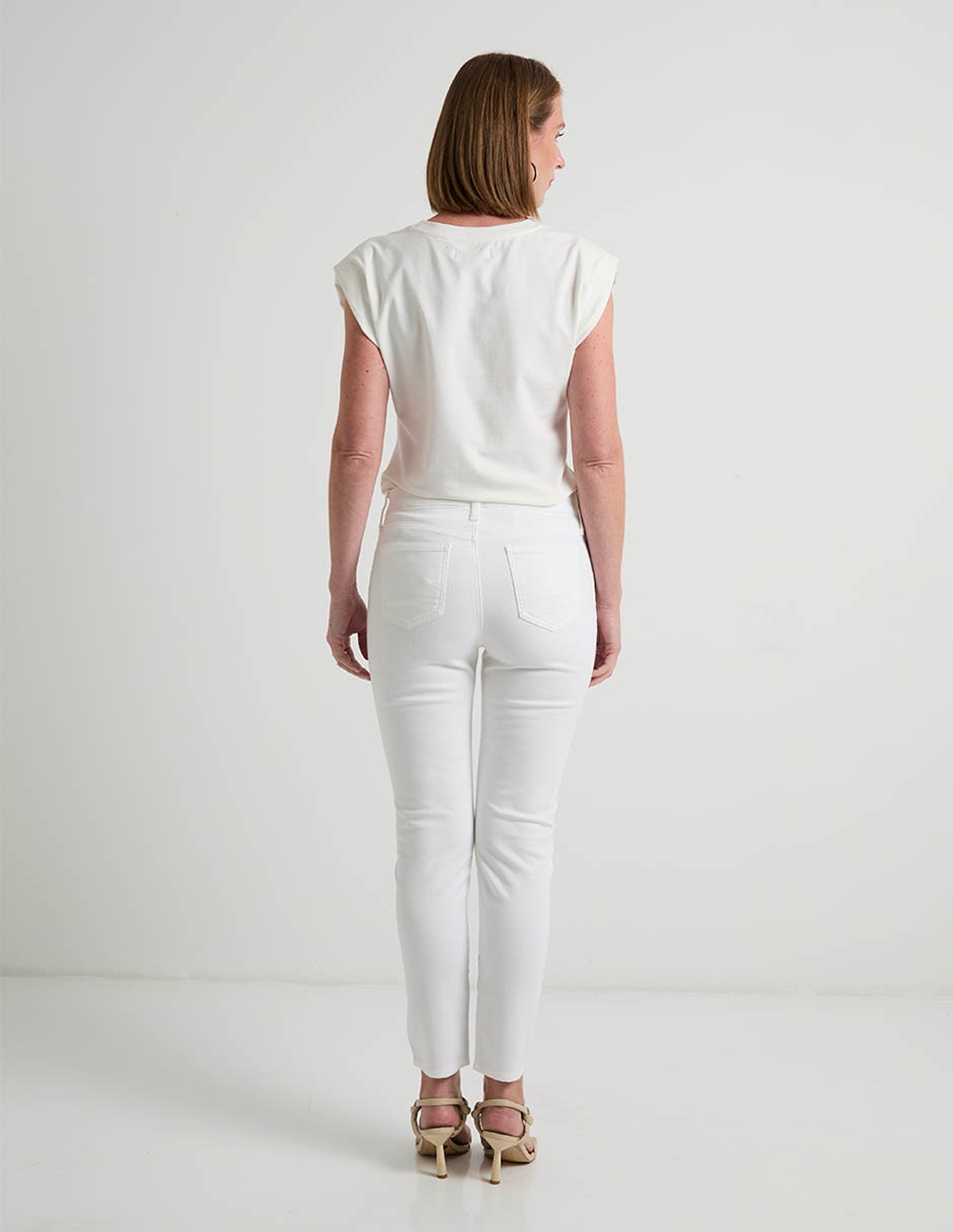 Jogger capri slim cintura para mujer 2