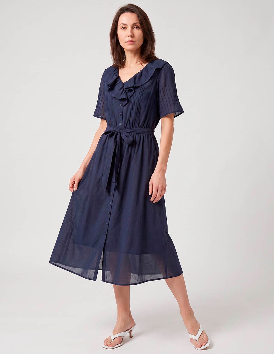 VESTIDO TALBOTS 262036214M7349 LISO