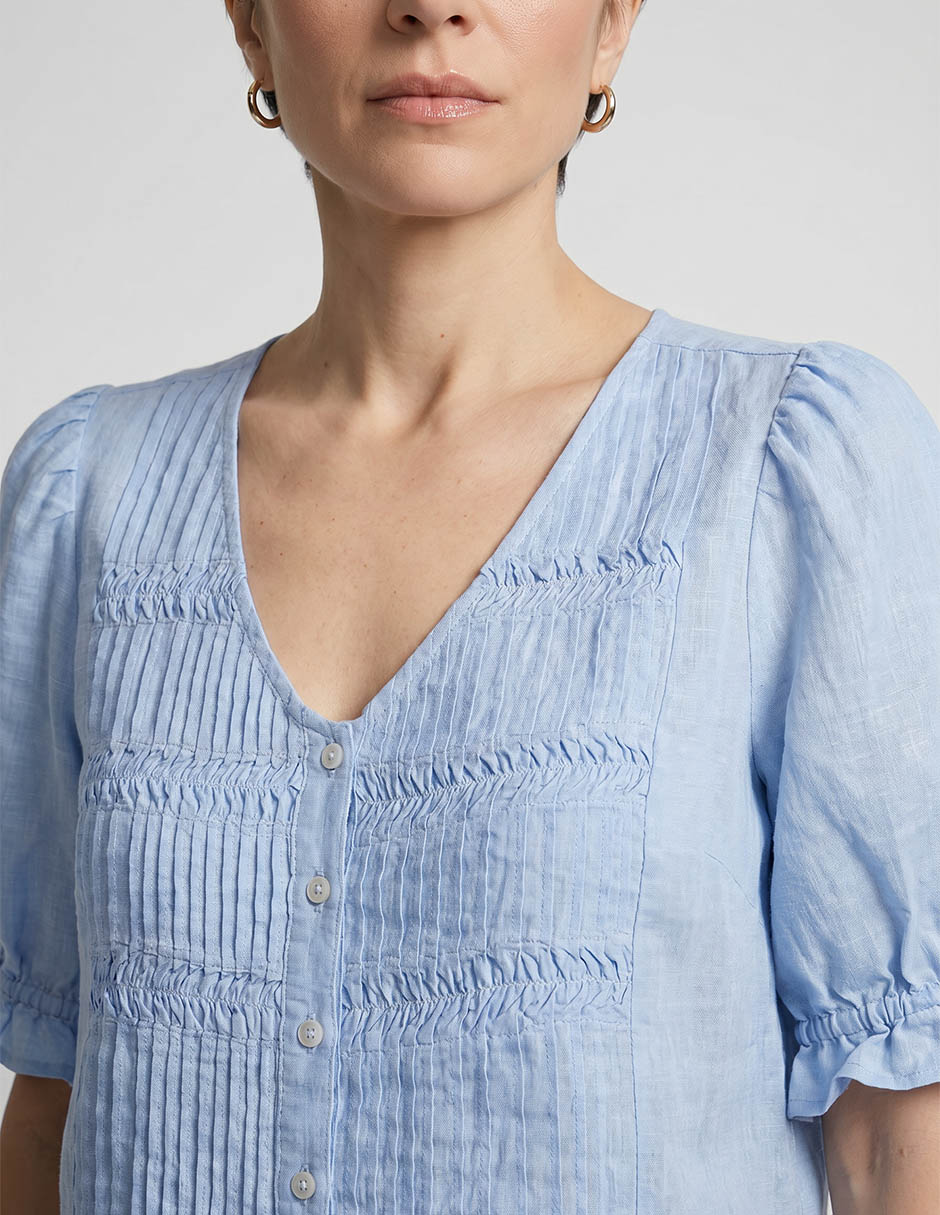 Blusa manga corta para mujer 3