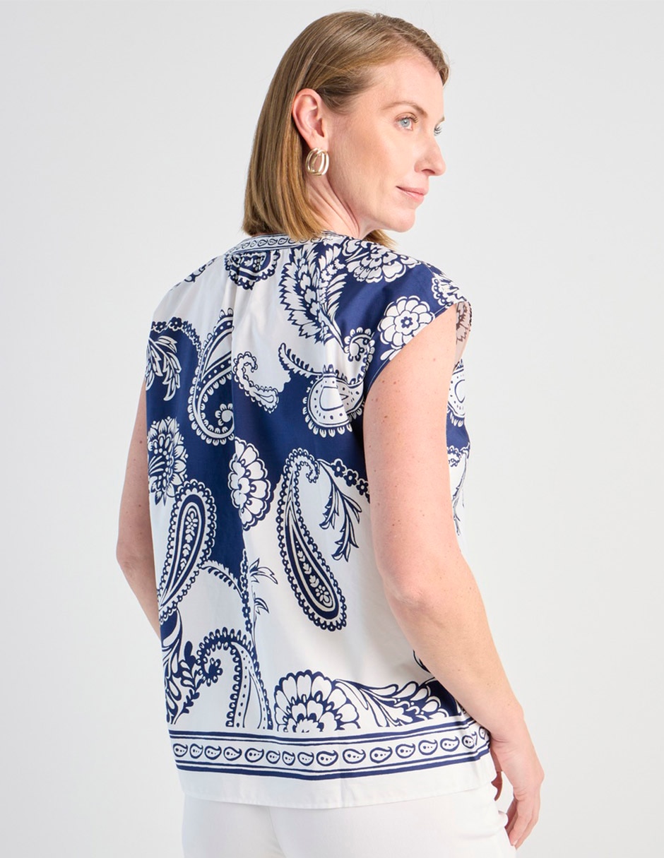 Blusa manga corta para mujer 2