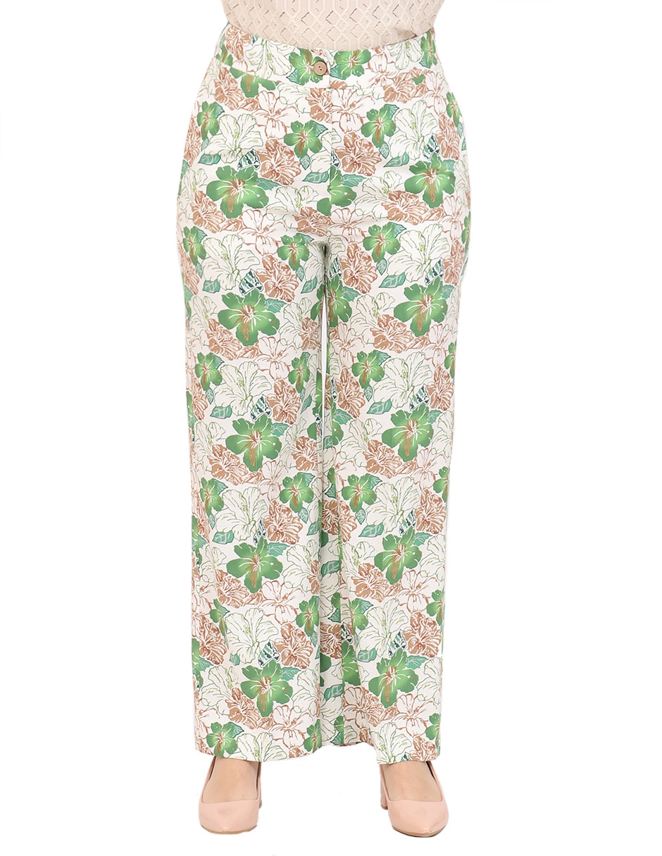 Pantalón de vestir straight para mujer