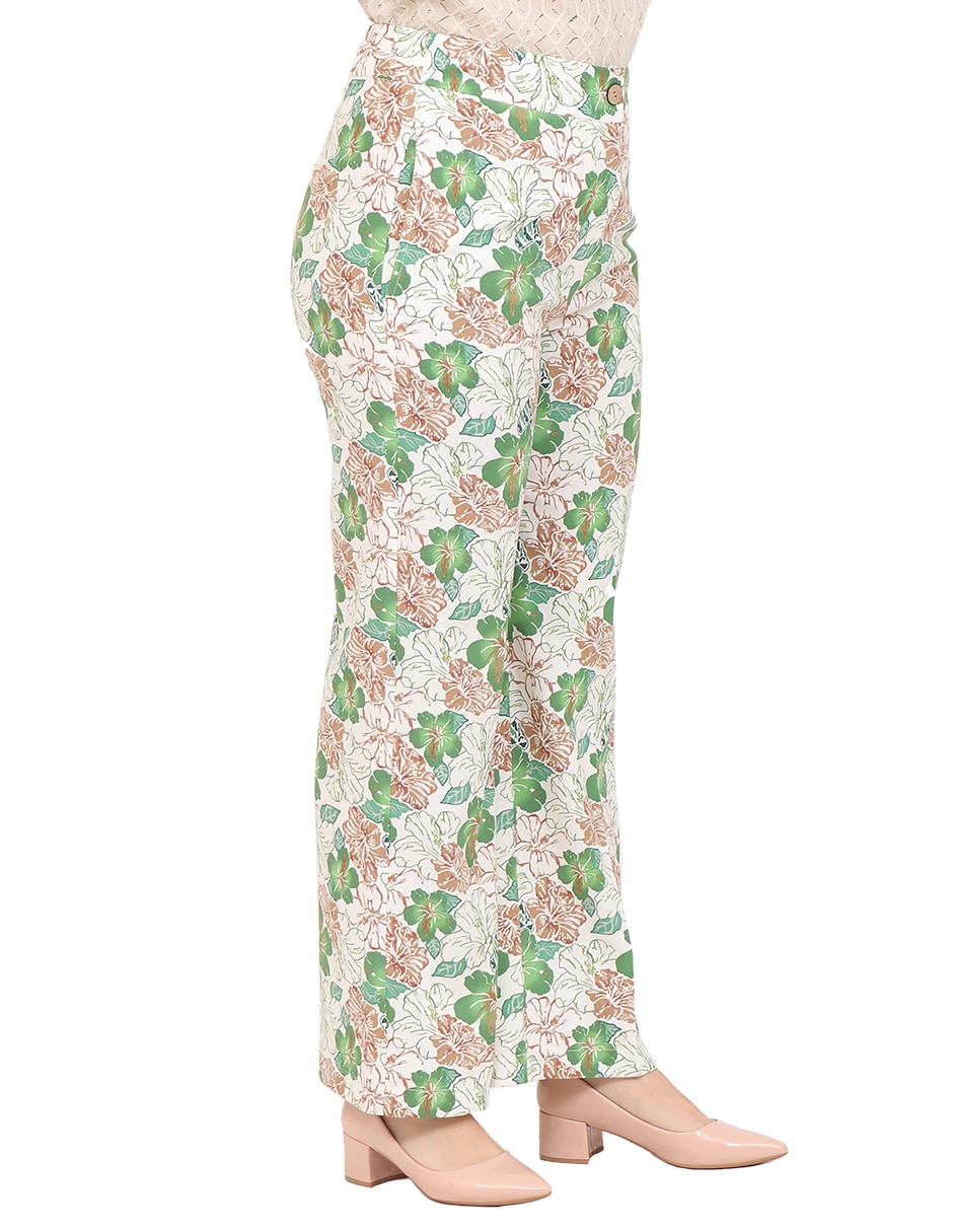Pantalón de vestir duplan petite straight para mujer