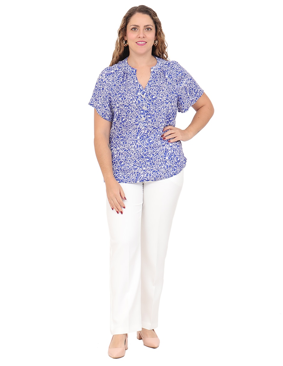 Pantalón de vestir duplan petite regular para mujer