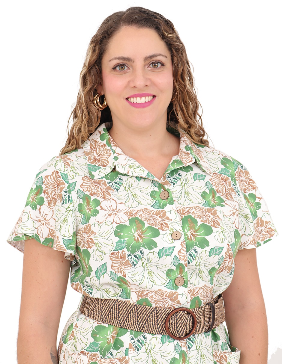 Vestido 3/4 casual duplan petite para mujer
