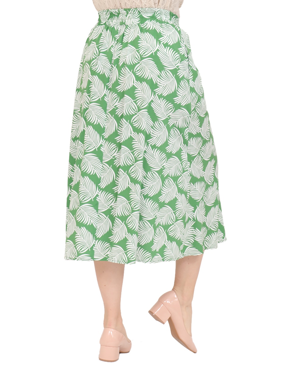 Falda crop a la cintura 2