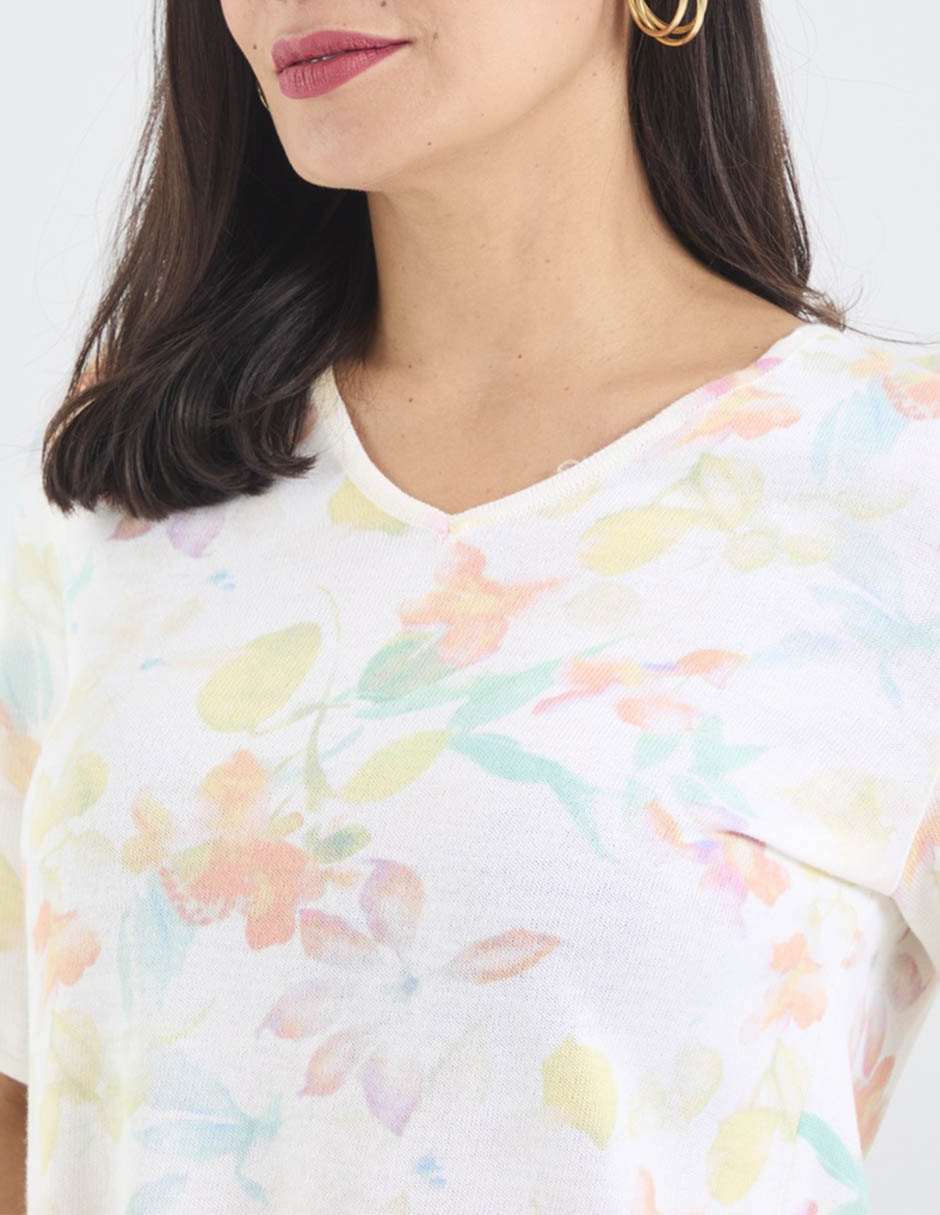 Blusa vitos manga 3/4 para mujer 5