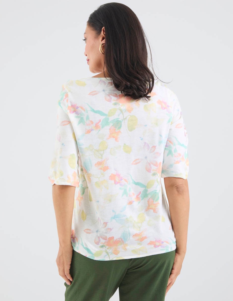 Blusa vitos manga 3/4 para mujer 6