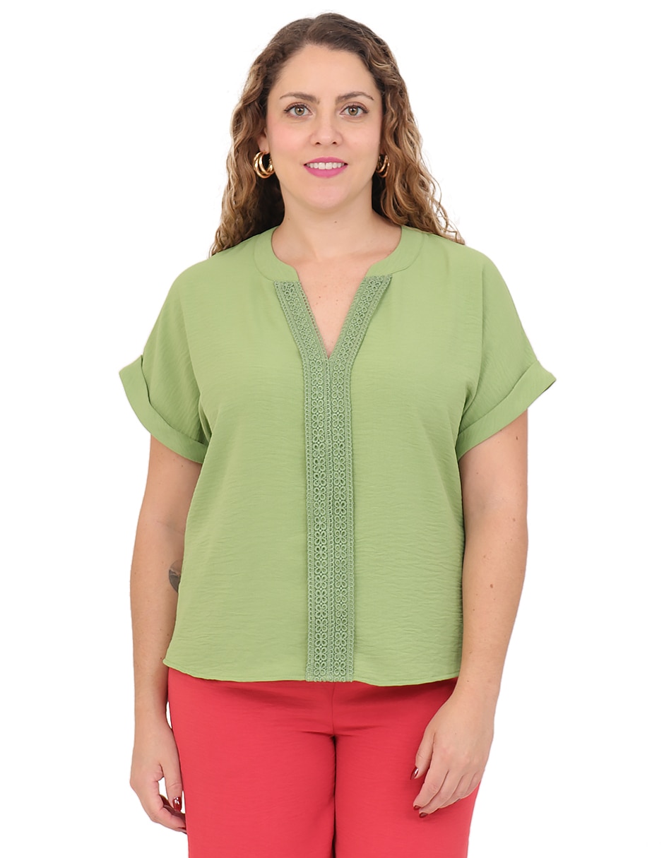 Blusa manga corta para mujer Blusa manga corta para mujer