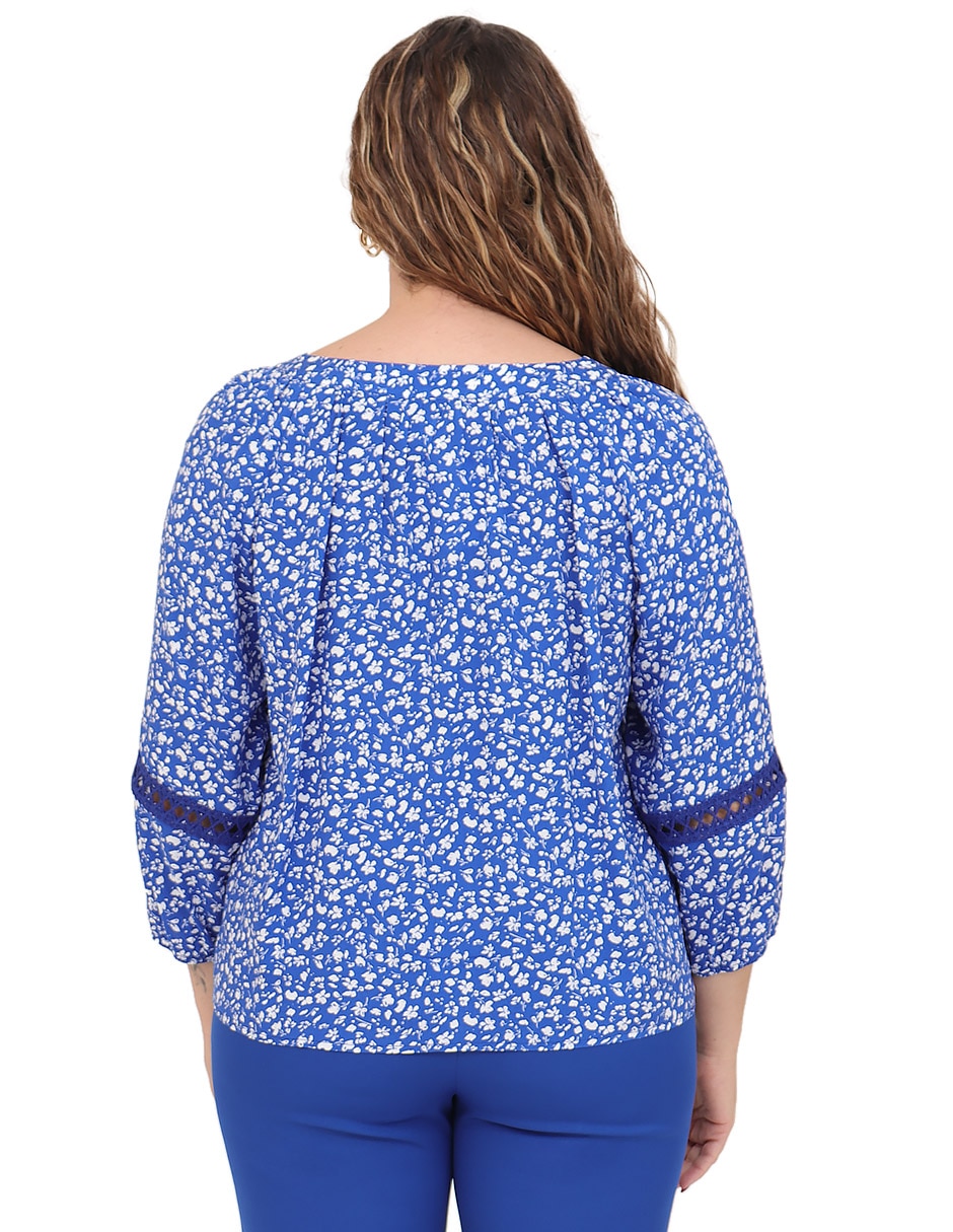 Blusa manga 3/4 para mujer 2