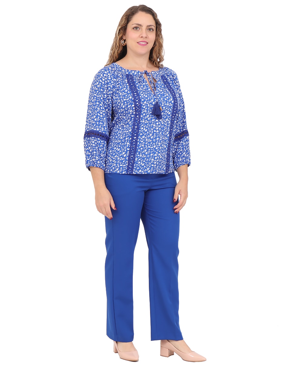 Blusa manga 3/4 para mujer 6