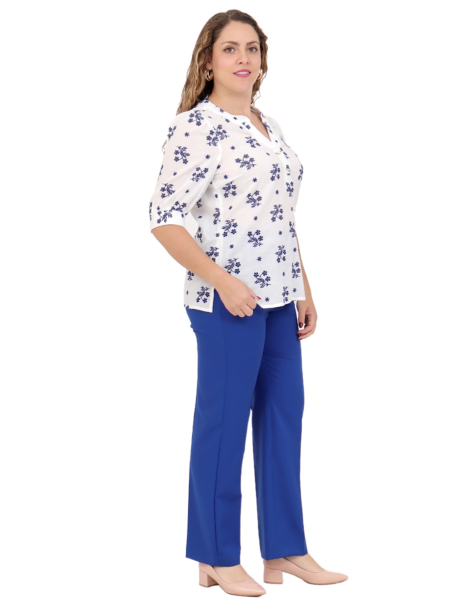 Blusa manga corta para mujer 6
