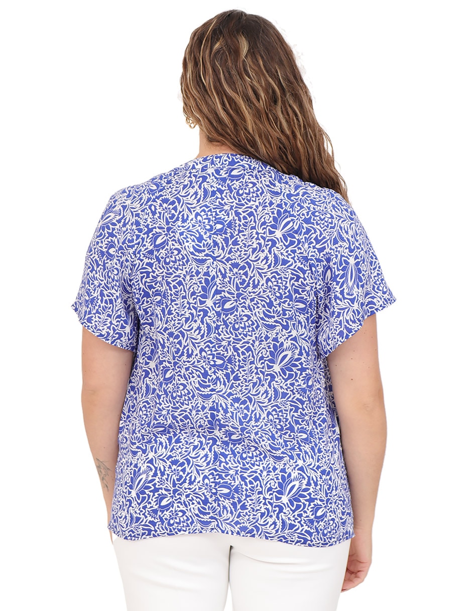 Blusa manga corta para mujer 2