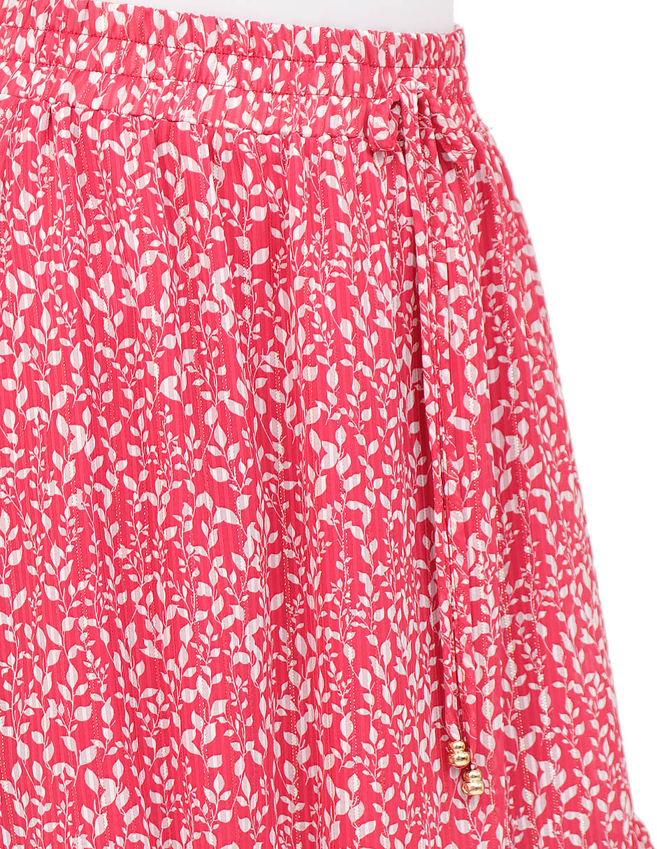 Falda a la rodilla duplan petite a la cintura