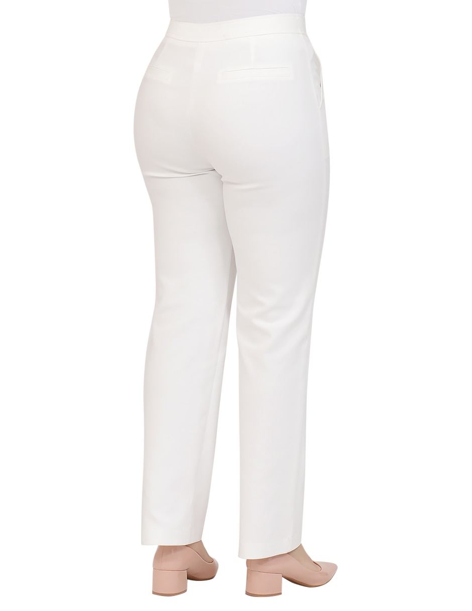 Pantalón duplan petite slim para mujer