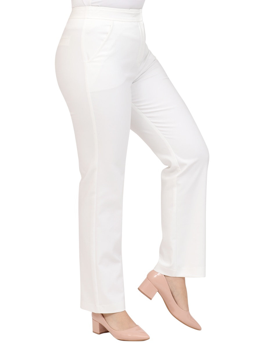 Pantalón duplan petite slim para mujer