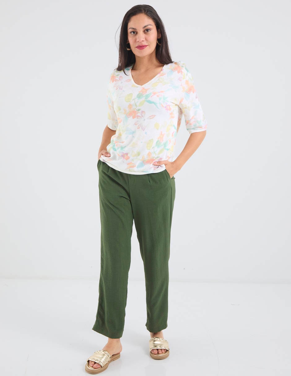 Pantalón de vestir Vitos slim para mujer