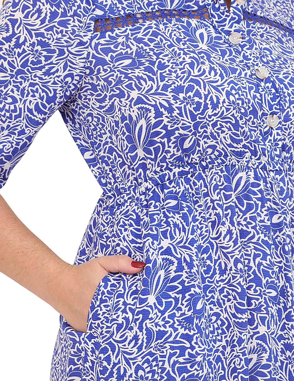 Vestido midi casual para mujer 4