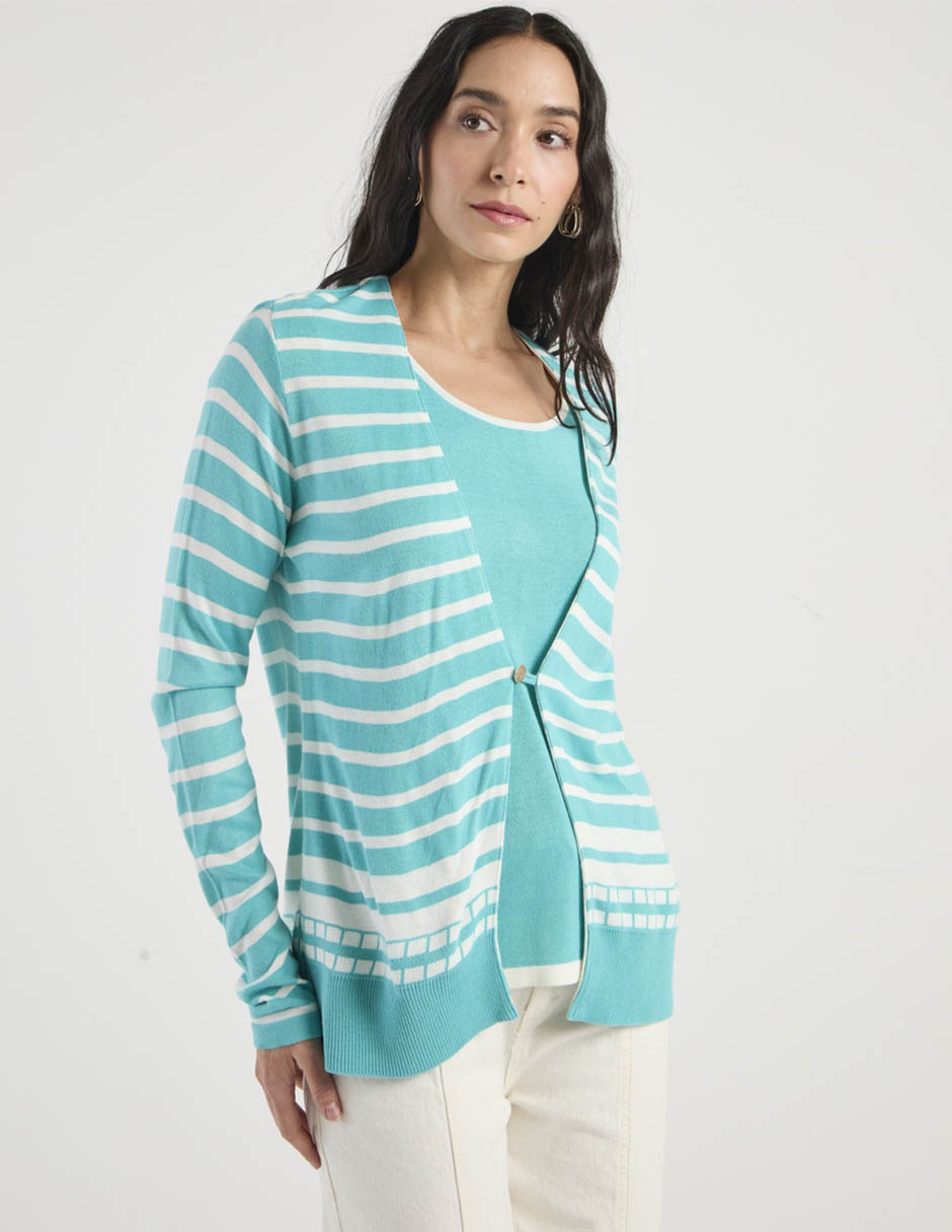 Blusa manga larga para mujer