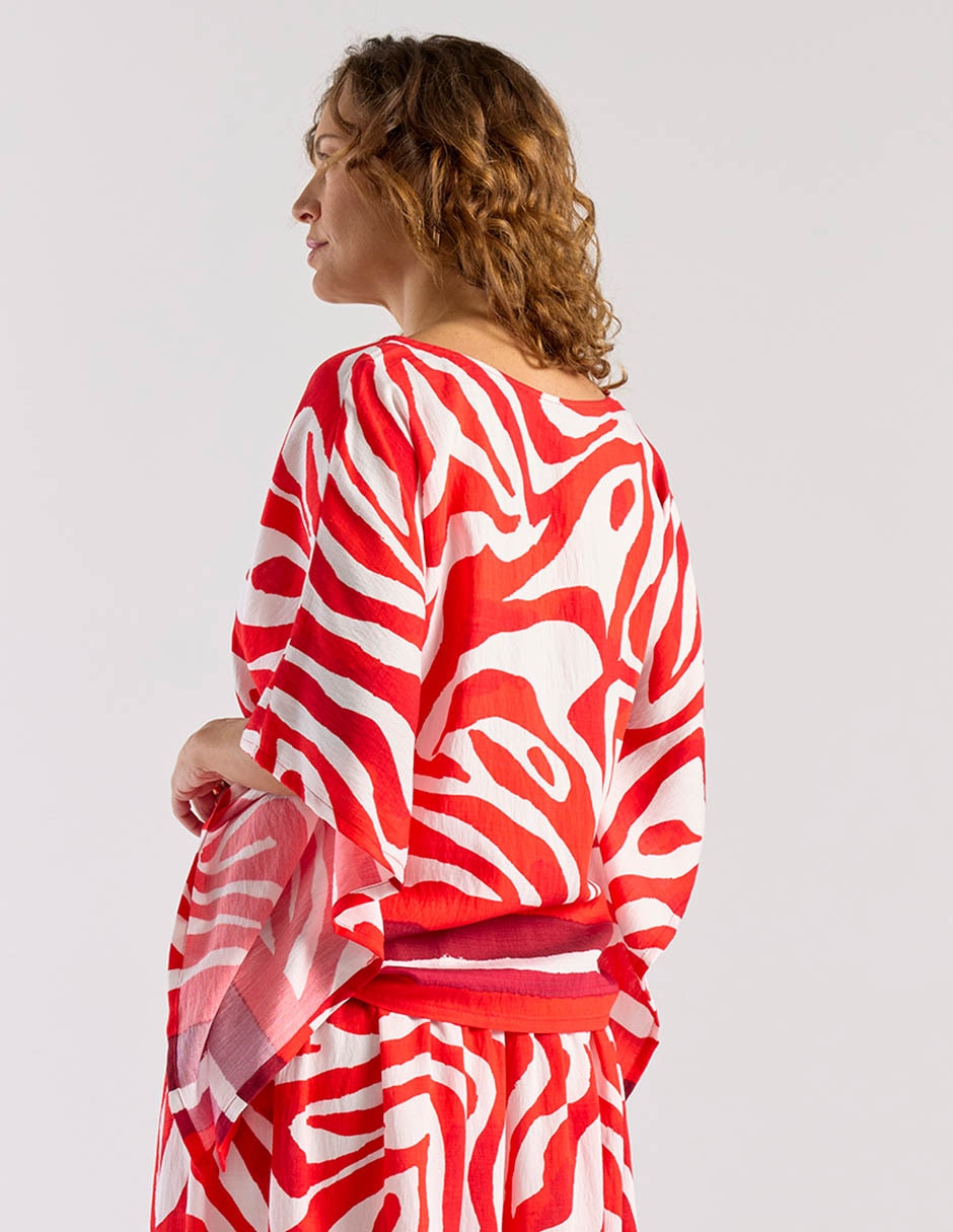 Blusa manga al codo para mujer 12