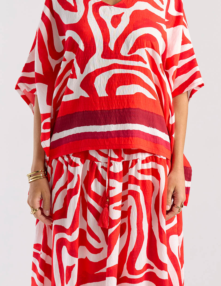 Blusa manga al codo para mujer 13