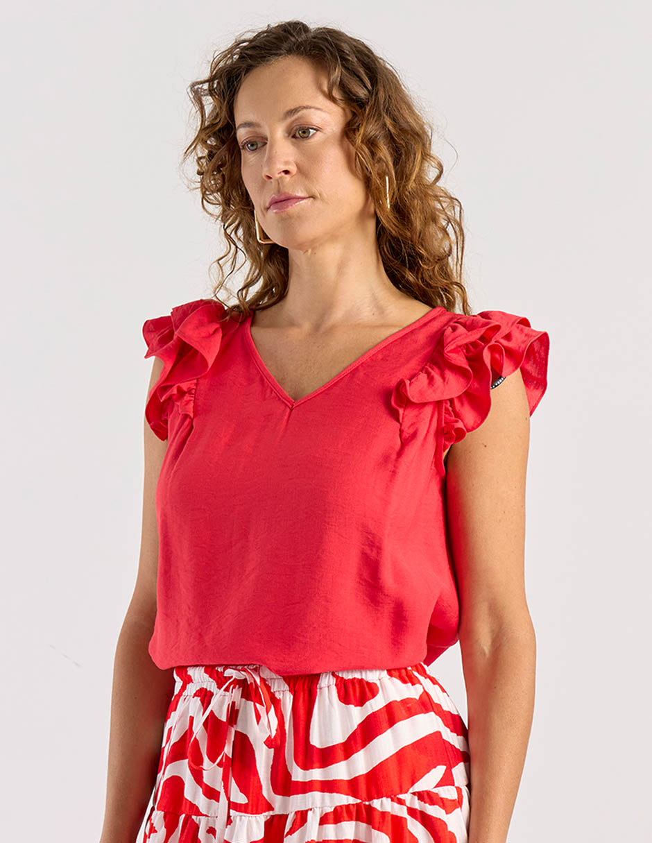 Blusa manga corta para mujer 1