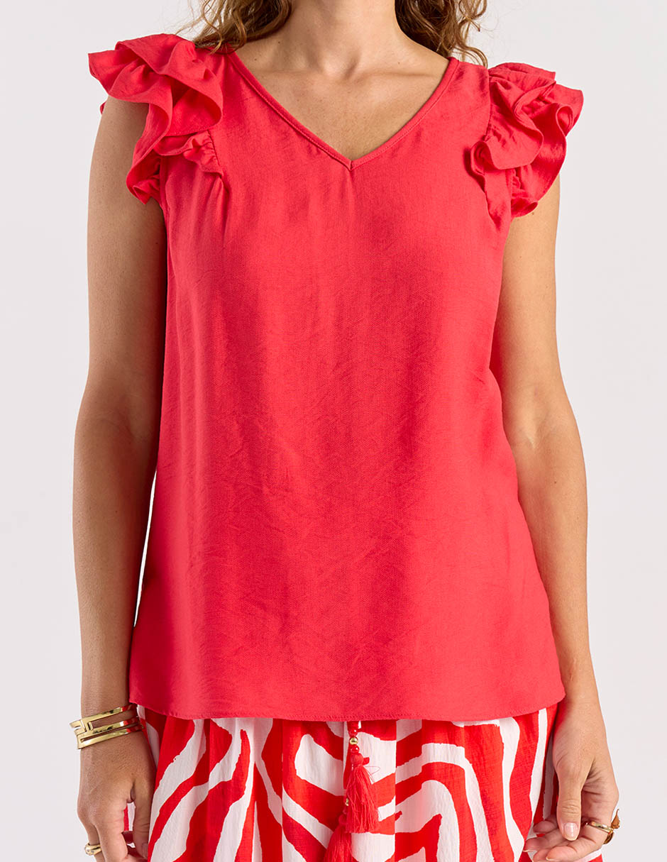 Blusa manga corta para mujer 13
