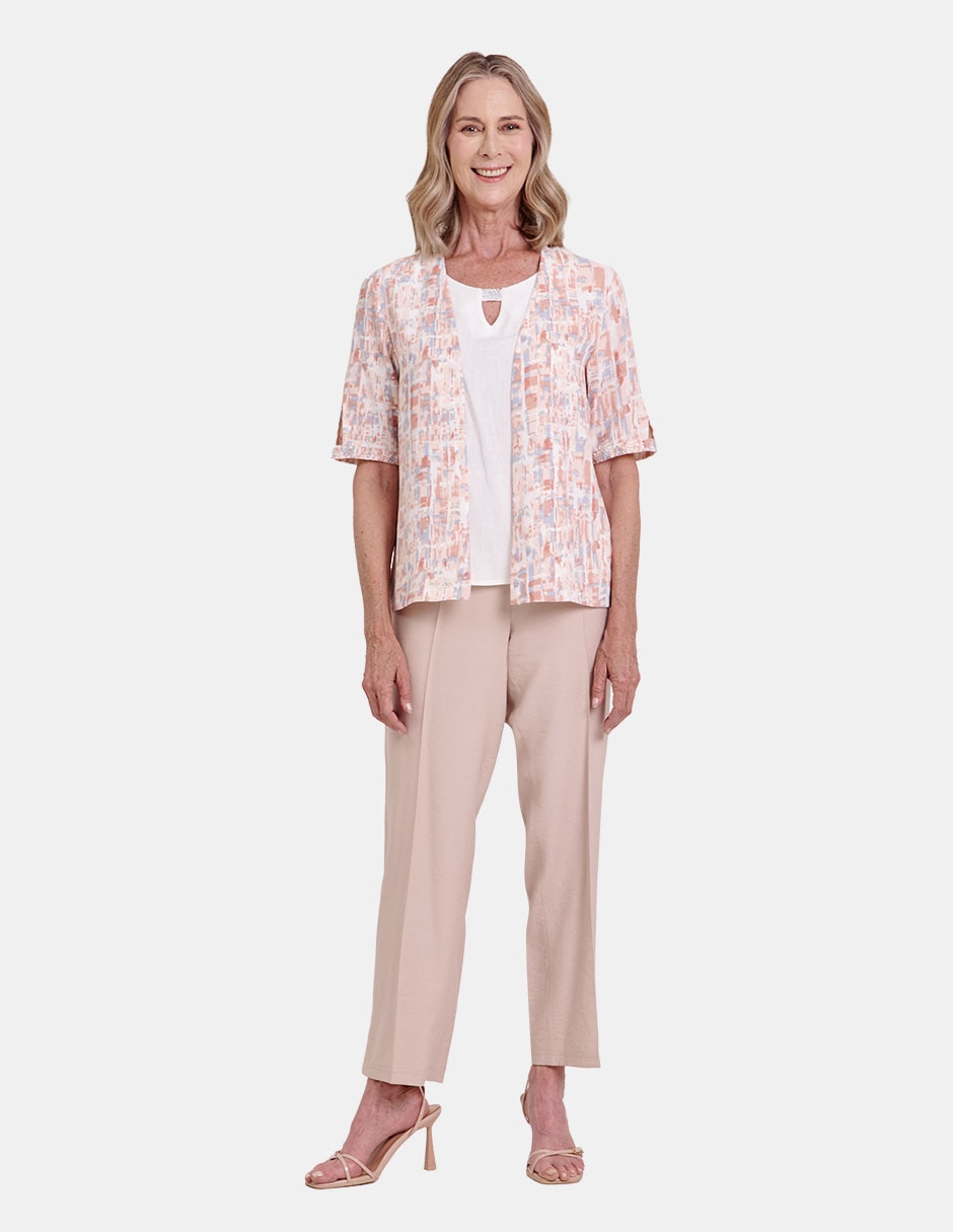 Blusa manga corta para mujer 5