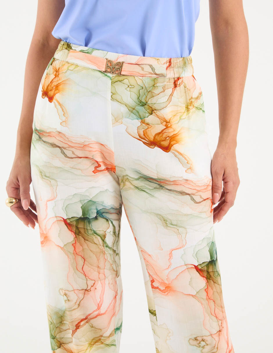 Pantalón regular vitos regular para mujer 4
