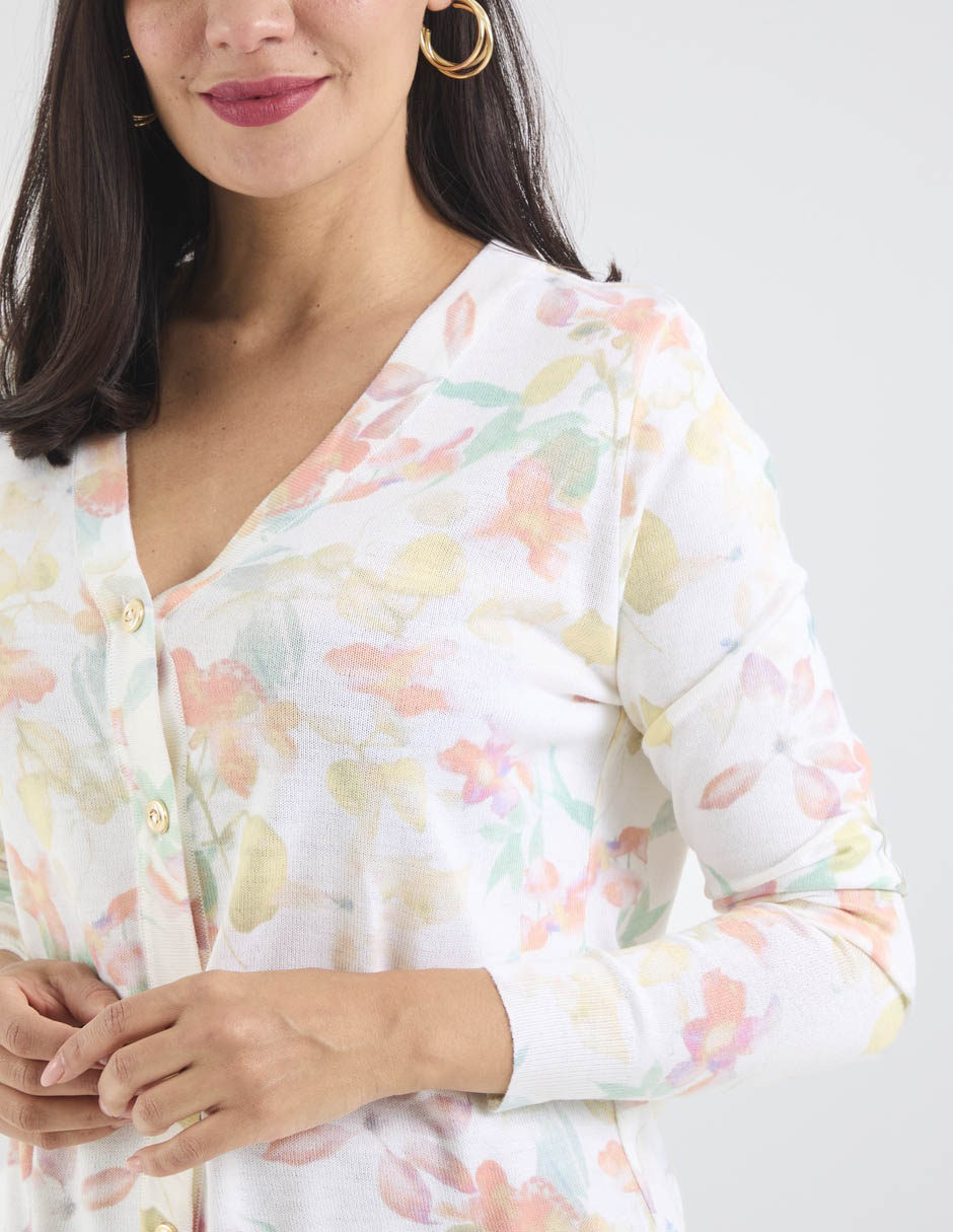 Suéter vitos cuello solapa para mujer