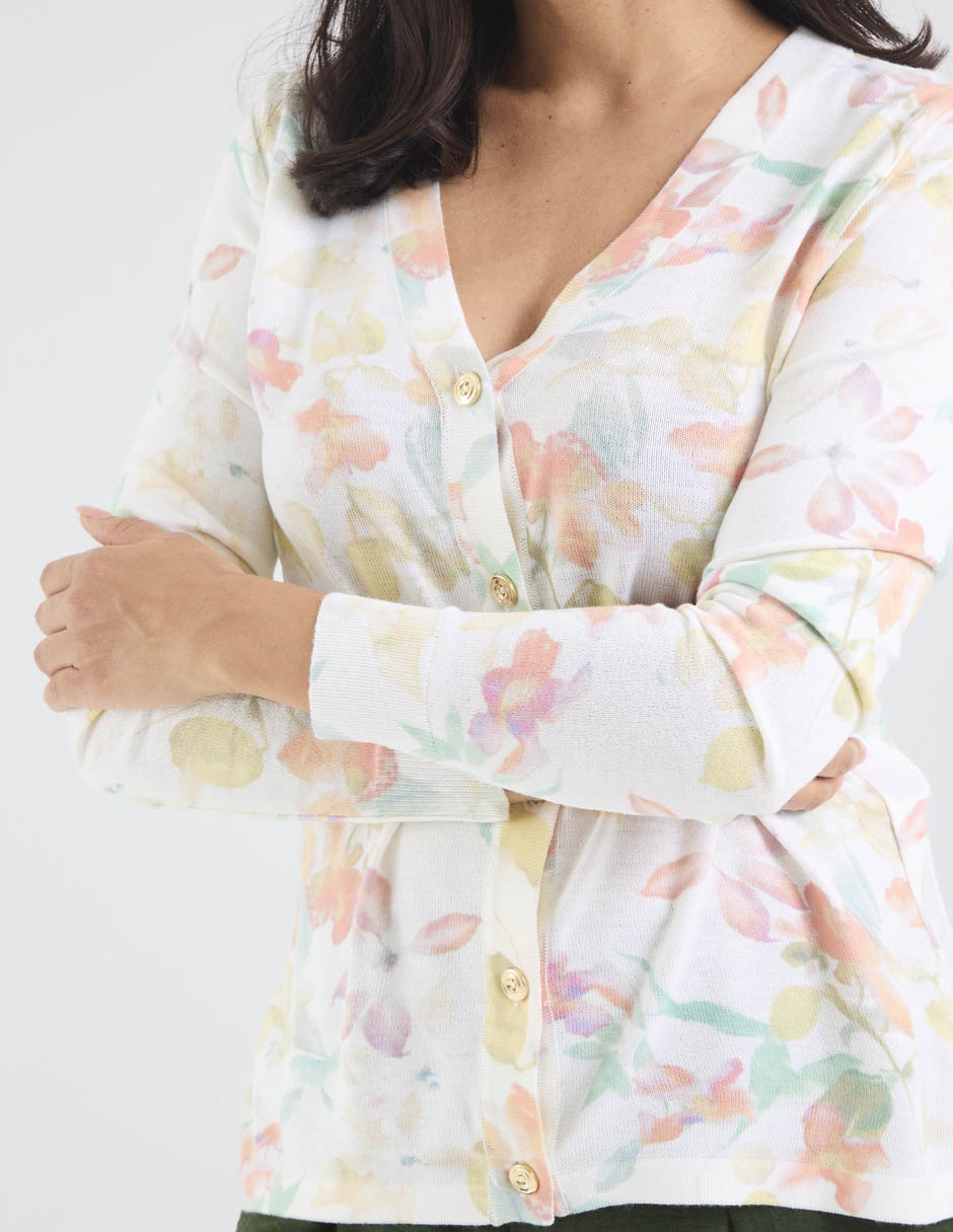 Suéter vitos cuello solapa para mujer