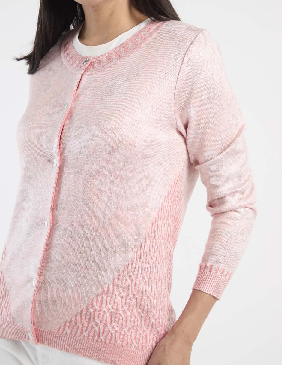 Suéter cuello redondo para mujer 5