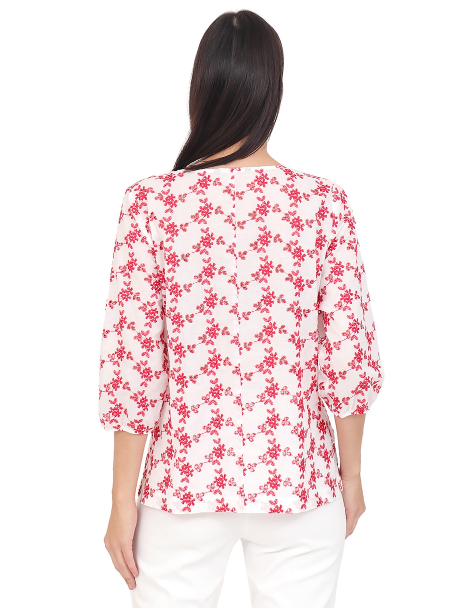 Blusa manga 3/4 para mujer 2