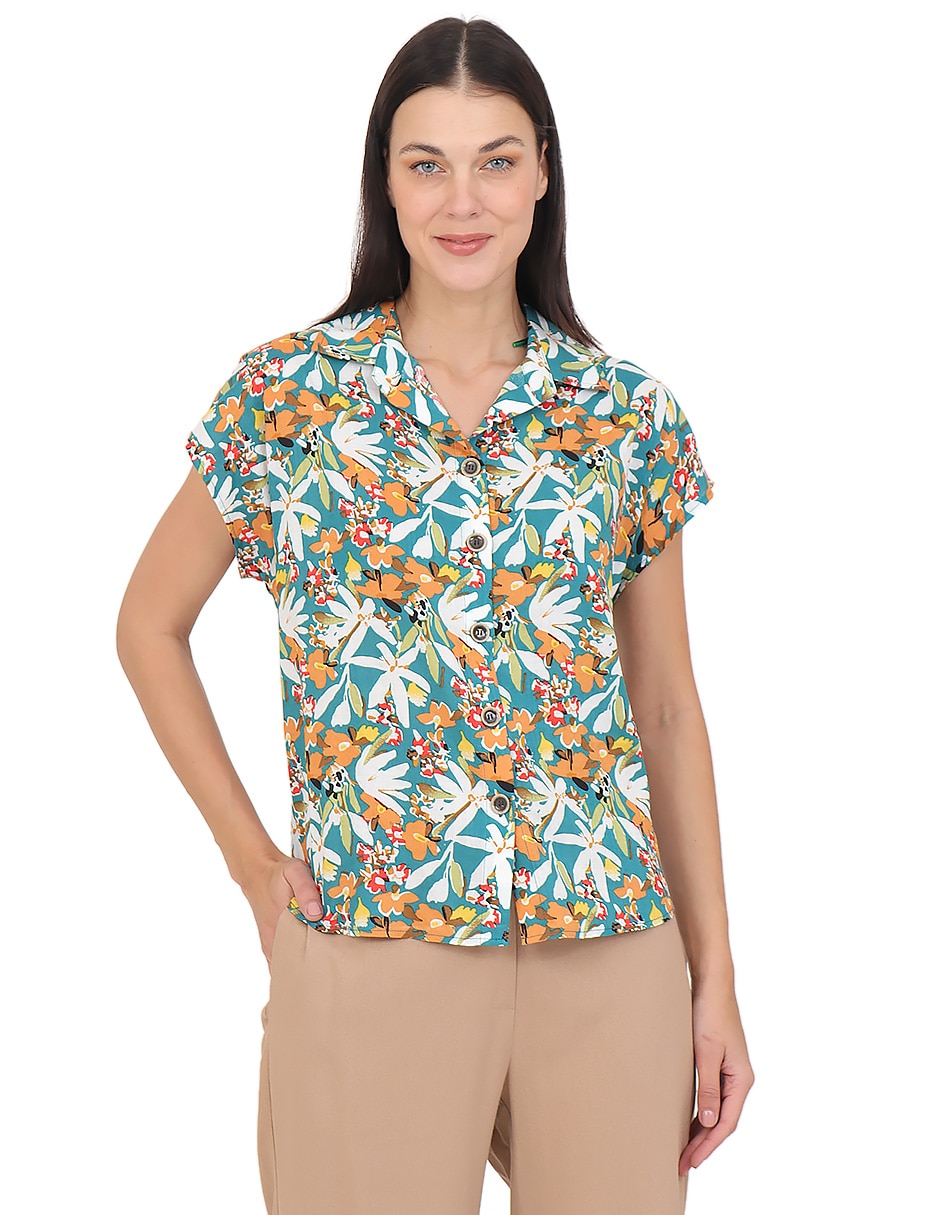 Blusa manga corta para mujer Blusa manga corta para mujer