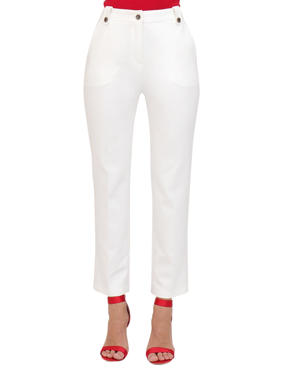 Pantalón de vestir slim para mujer