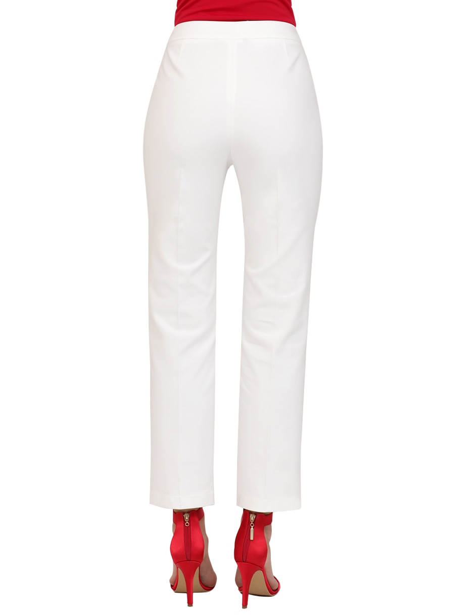 Pantalón de vestir duplan slim para mujer