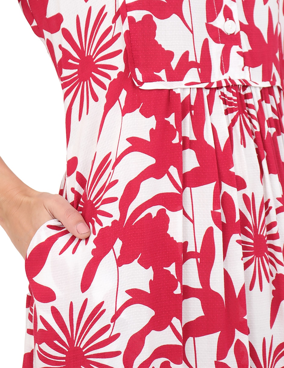 Vestido midi casual duplan para mujer