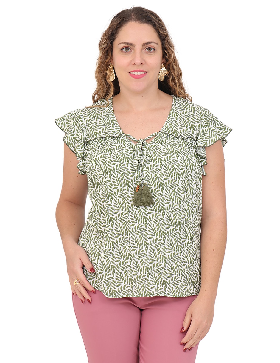 Blusa manga corta para mujer Blusa manga corta para mujer