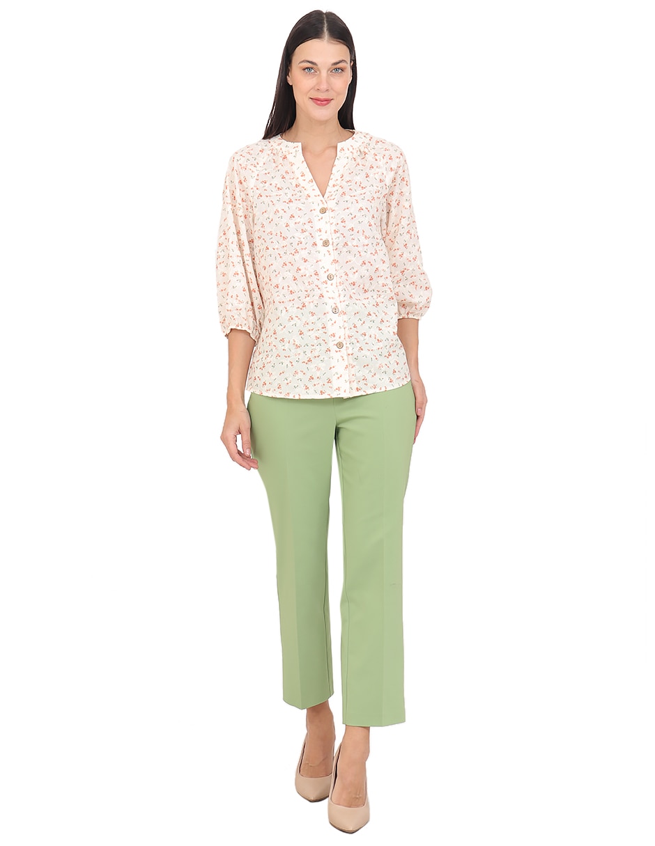 Blusa manga 3/4 para mujer 6