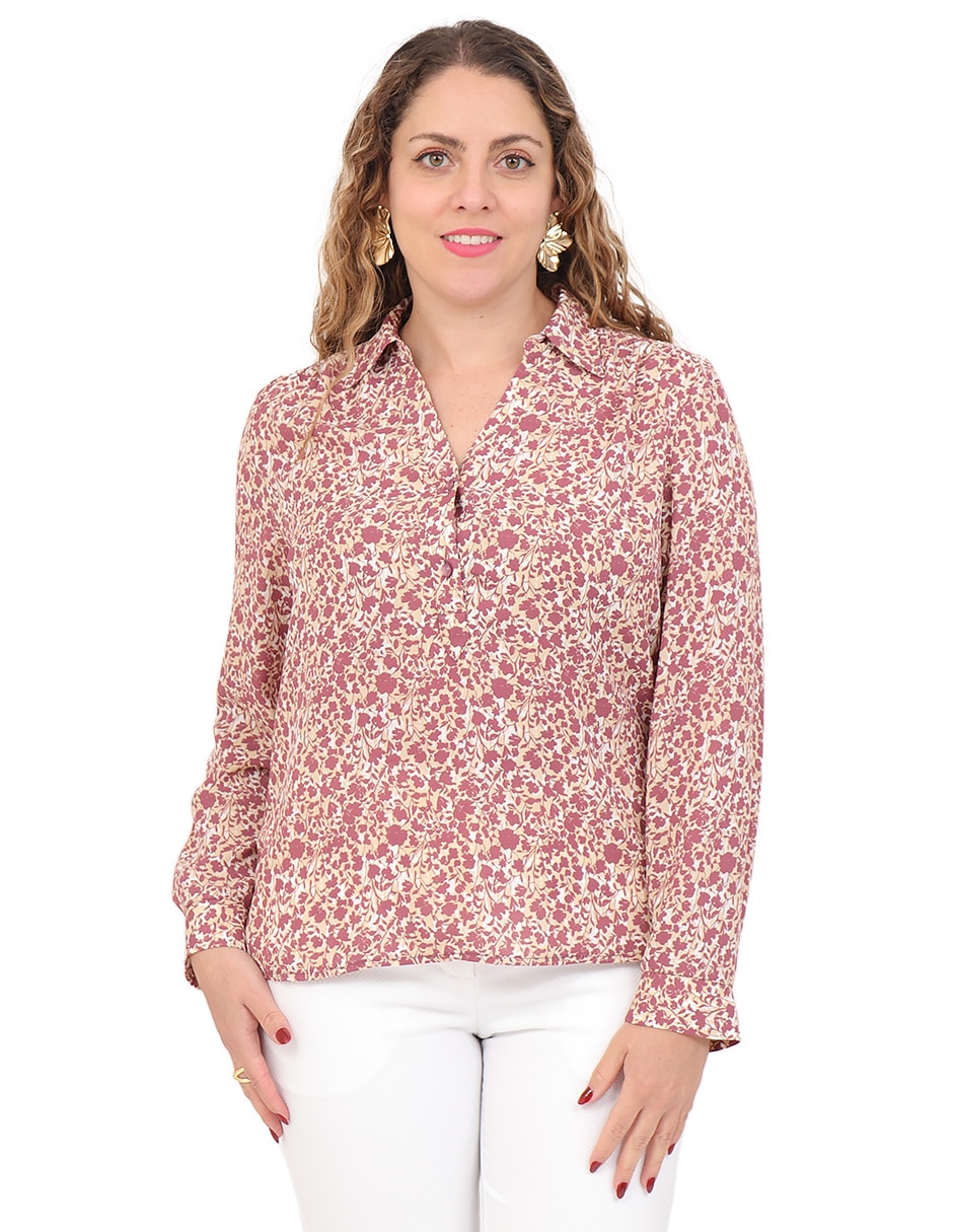 Blusa manga larga para mujer Blusa manga larga para mujer