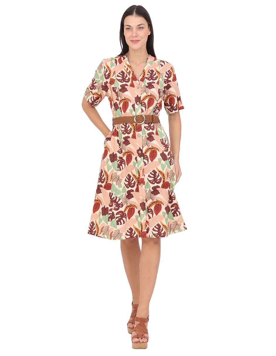 Vestido a la rodilla casual grupo sabadell para mujer