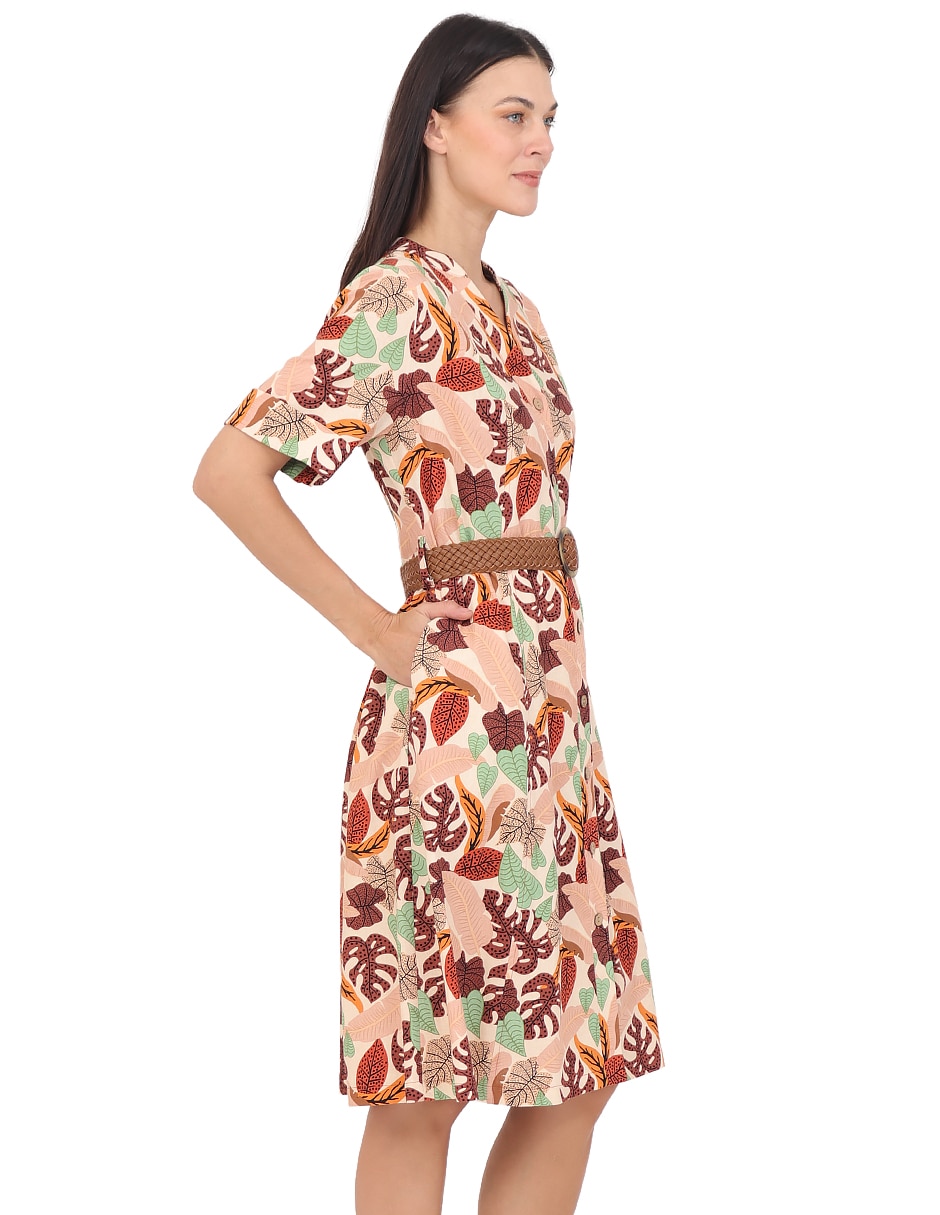 Vestido a la rodilla casual duplan grupo sabadell para mujer