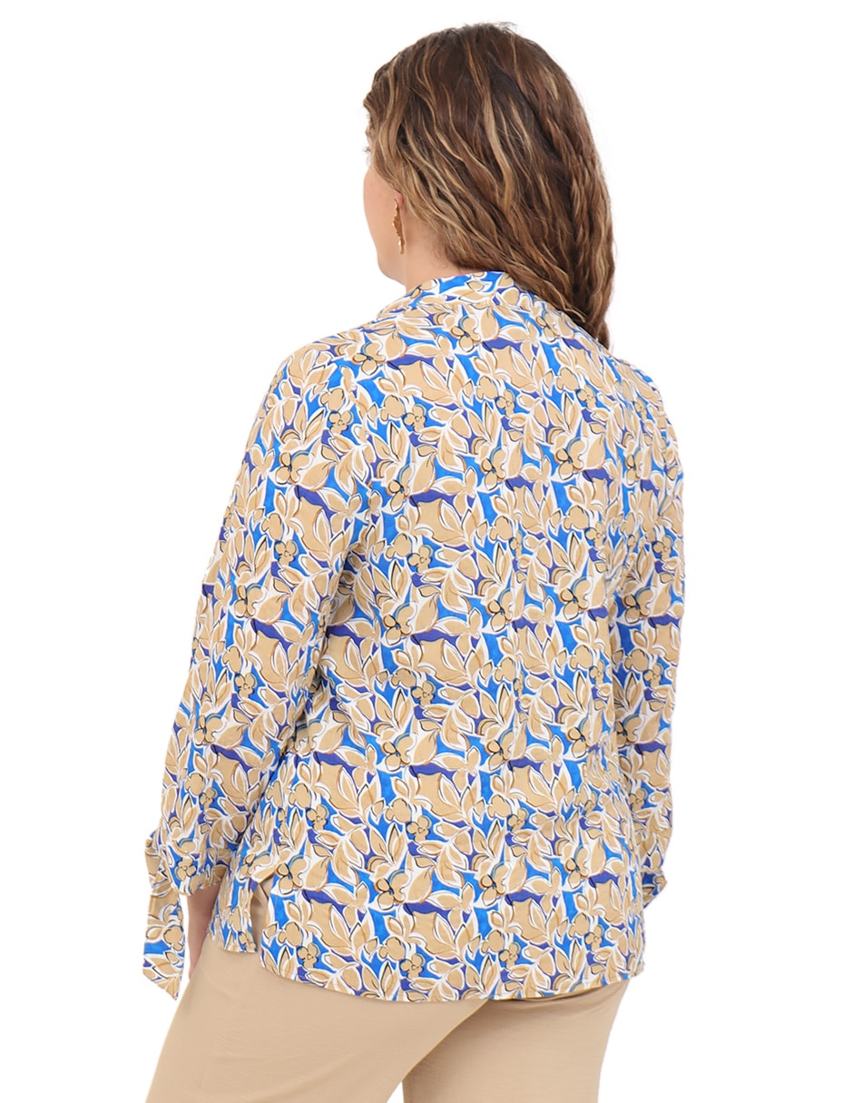 Blusa manga 3/4 para mujer 2