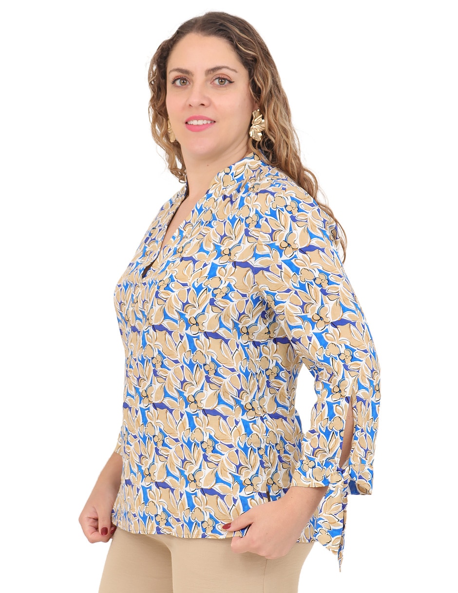 Blusa manga 3/4 para mujer 3